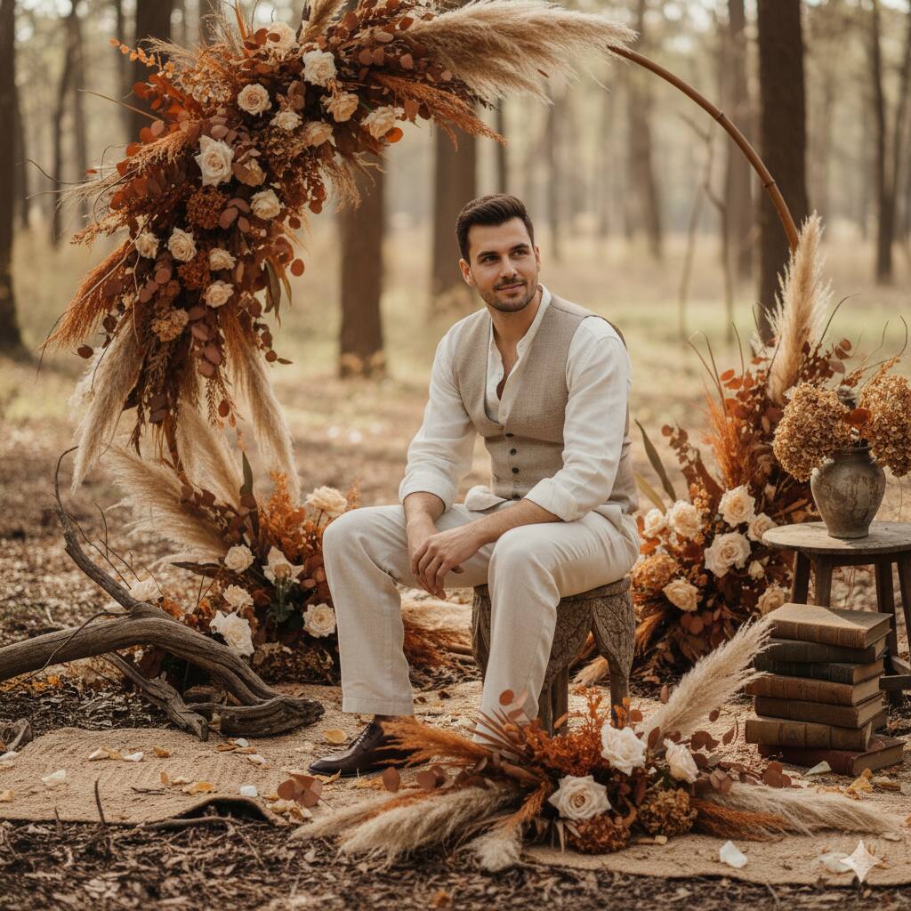 Novio en el altar